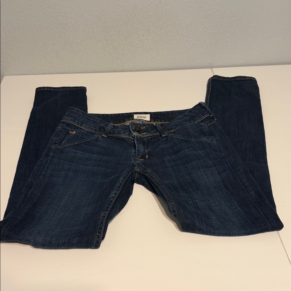 Hudson Jeans Deep Blue Skinny Denim